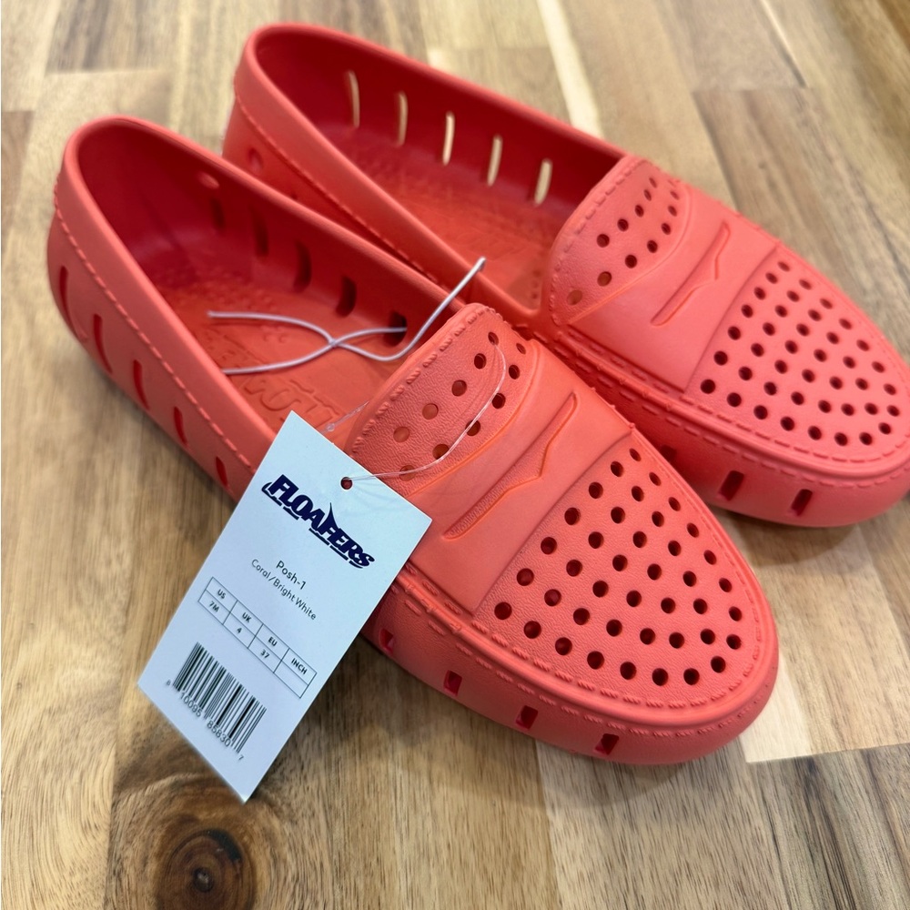 Floafers Women’s Coral/Bright White Posh 1.0